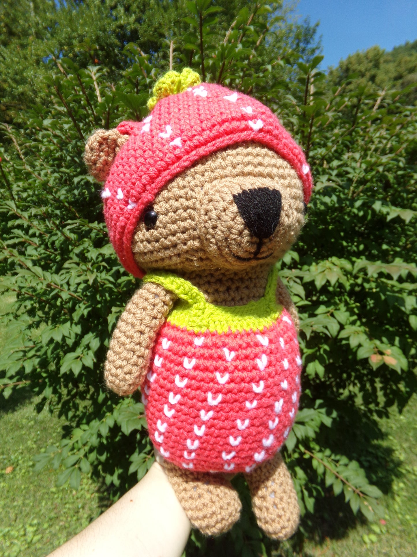 Crochet Strawbeary