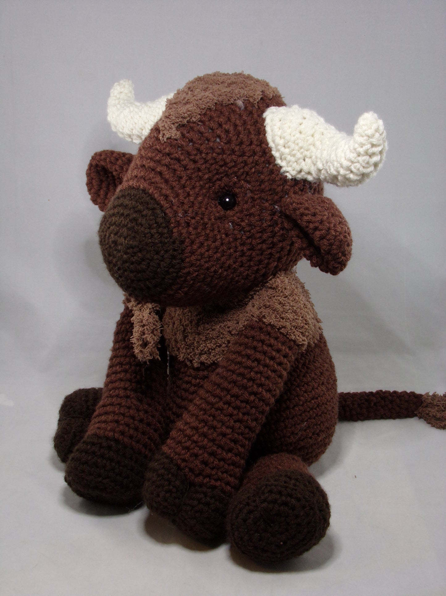 Crochet Buffalo for Jordan
