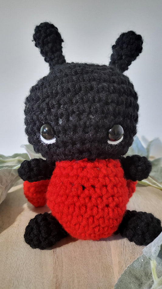 Crochet ladybug