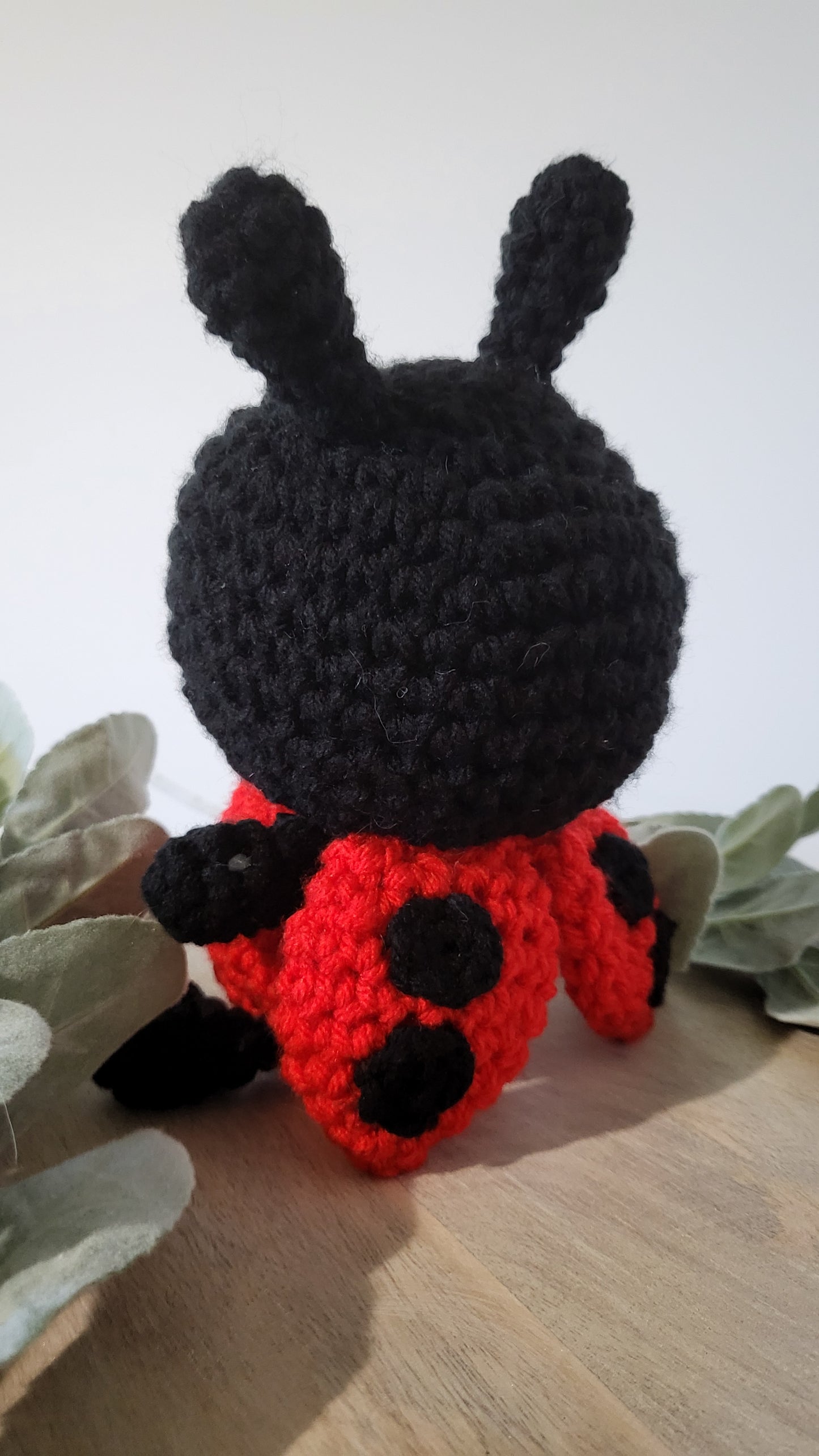 Crochet ladybug