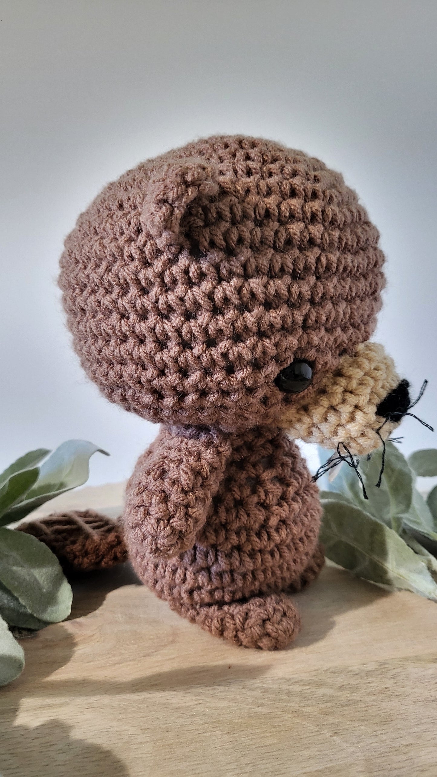 Crochet beaver