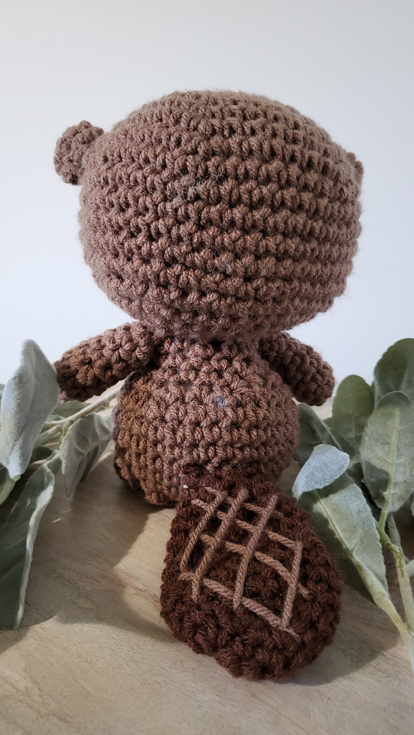 Crochet beaver