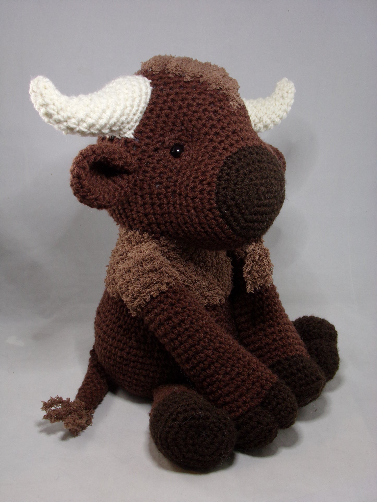 Crochet Buffalo for Jordan