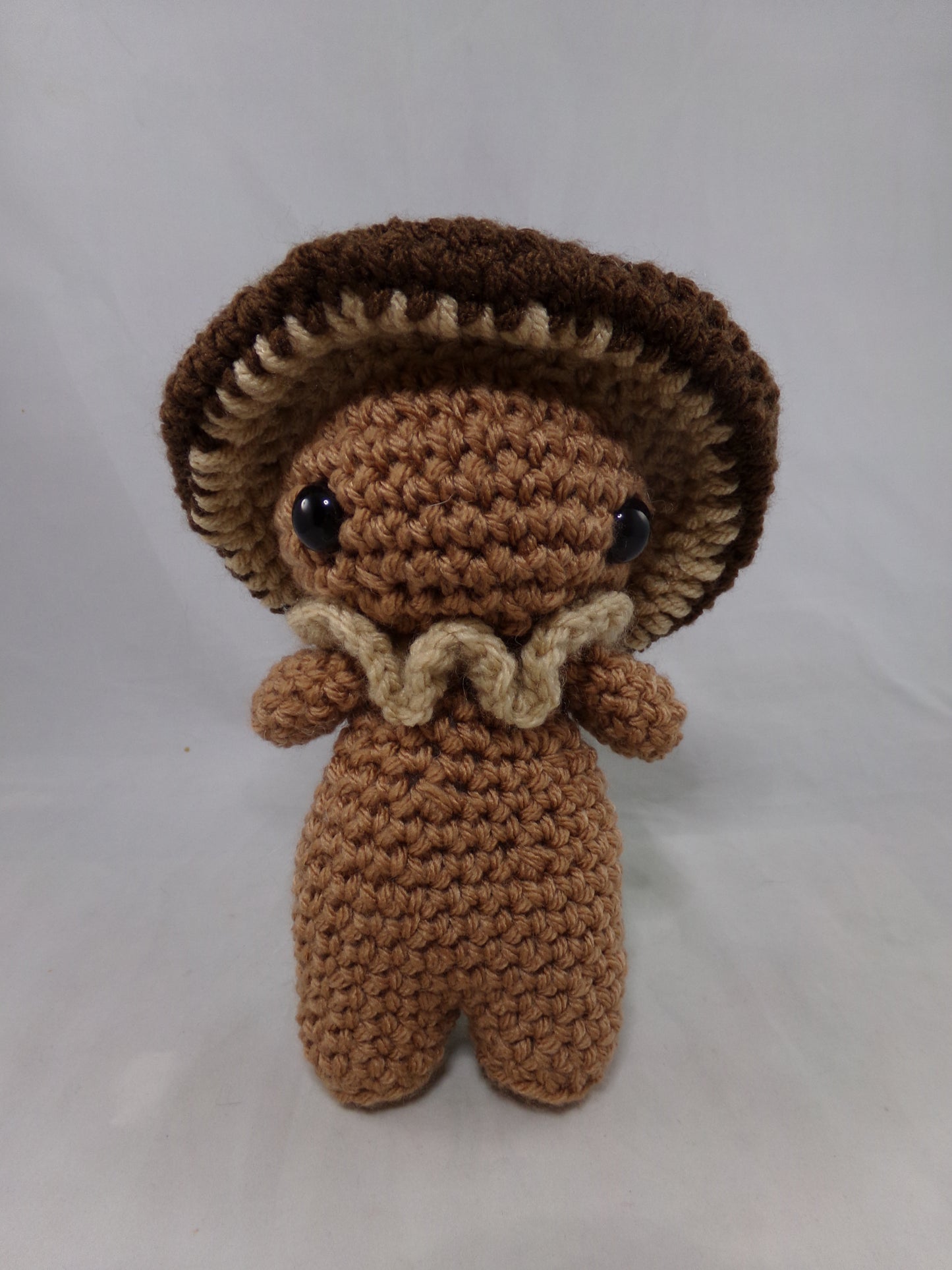 Brown Mushroom Doll