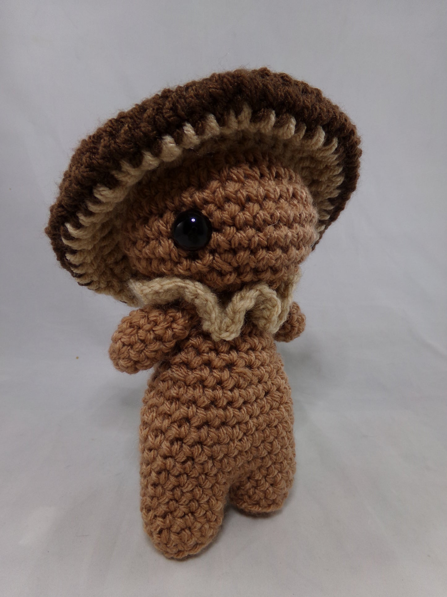 Brown Mushroom Doll